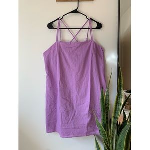 Strappy Linen Dress